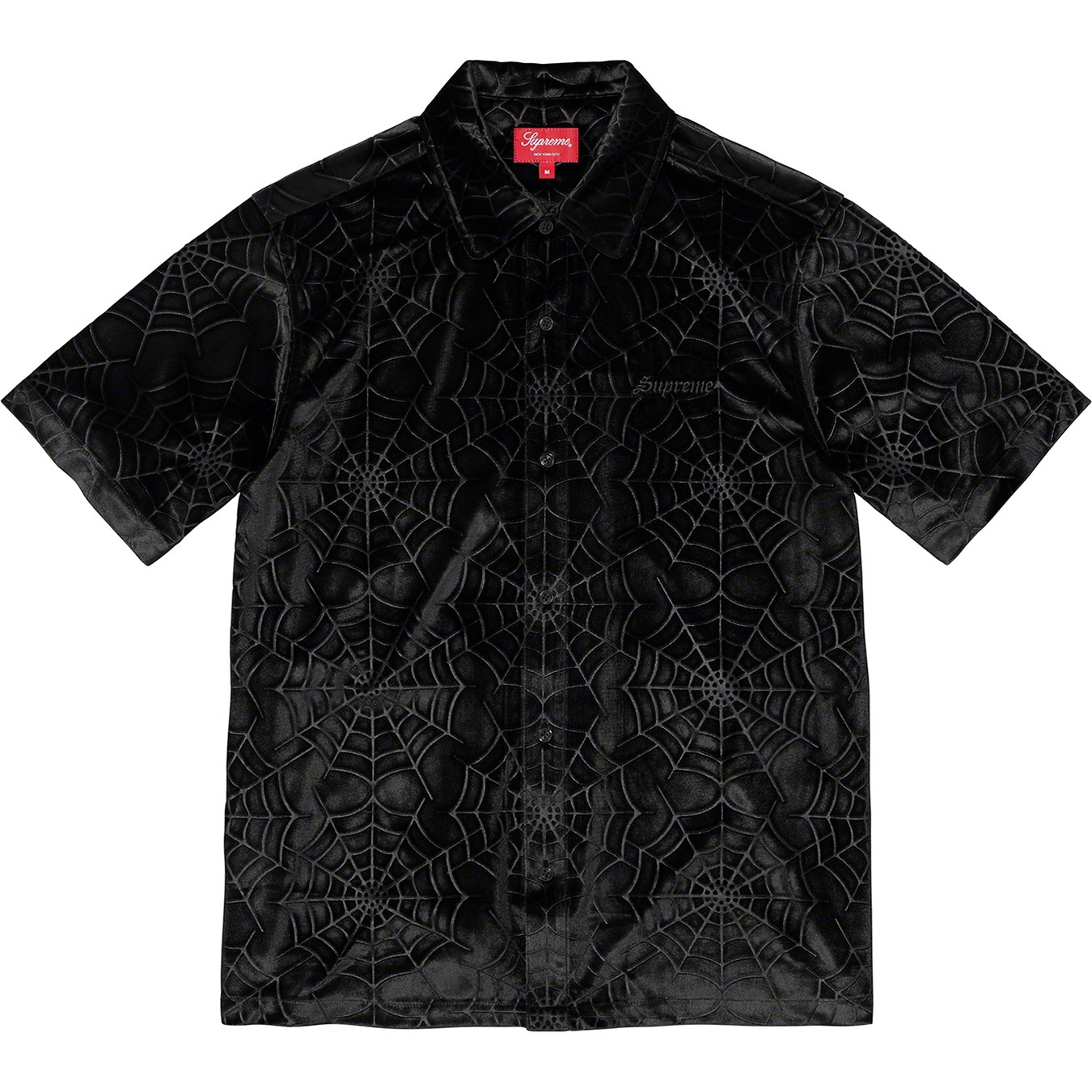 Spider Web Velvet S/S Shirt view 7